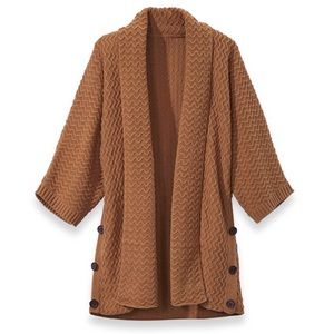 NorthStyle Long Textured Cardigan